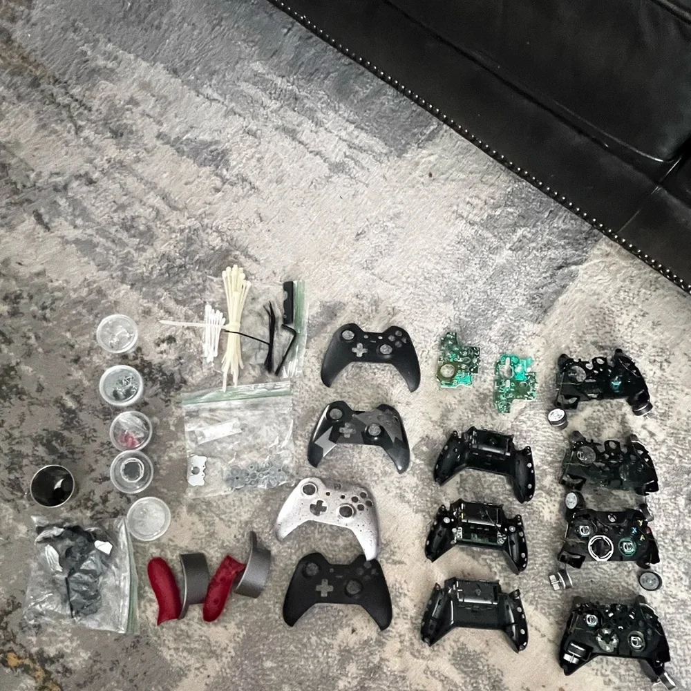 Xbox One/ Series X Controller Parts Lots - Faceplates, Boards, Buttons, Repair